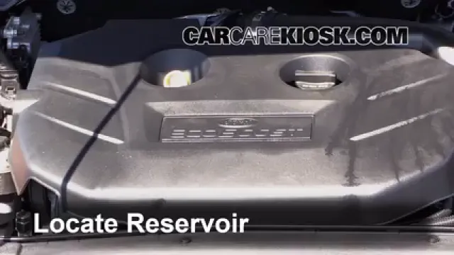 2013 Ford Fusion SE 2.0L 4 Cyl. Turbo Líquido limpiaparabrisas Agregar líquido